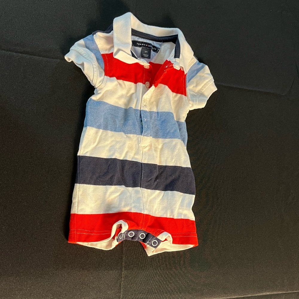 Tommy Hilfiger striped shortall 3M